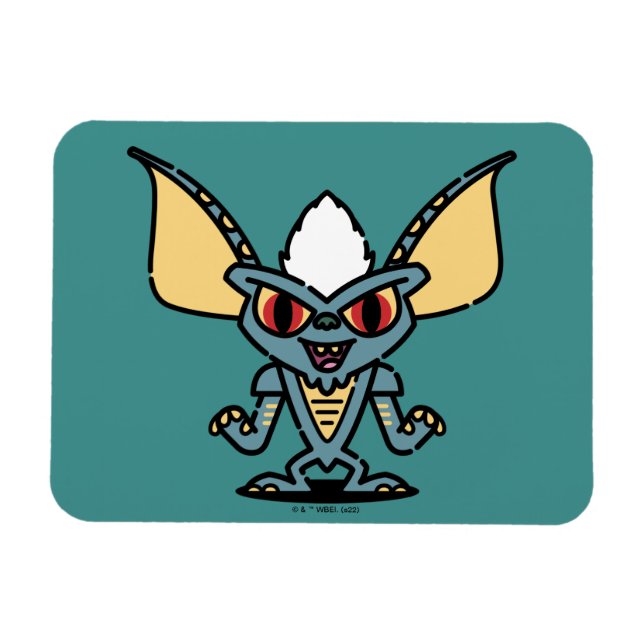 Gremlins | Niedliches Comic Streifen Magnet (Horizontal)
