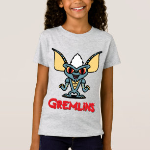 Gremlins   Niedliches Comic Streifen T-Shirt