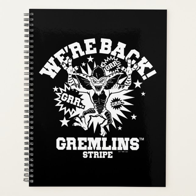 Gremlins | Streifen Wir sind zurück Planer (Vorderseite)