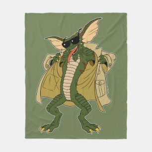 Gremlins Strip Trench Coat Flash Fleecedecke