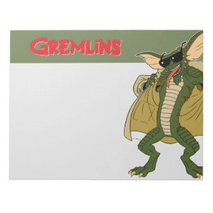 Gremlins Strip Trench Coat Flash Notizblock