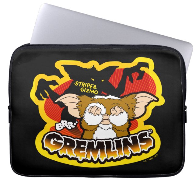 Gremlins | Stripe Scaring Gizmo Laptopschutzhülle (Vorderseite)