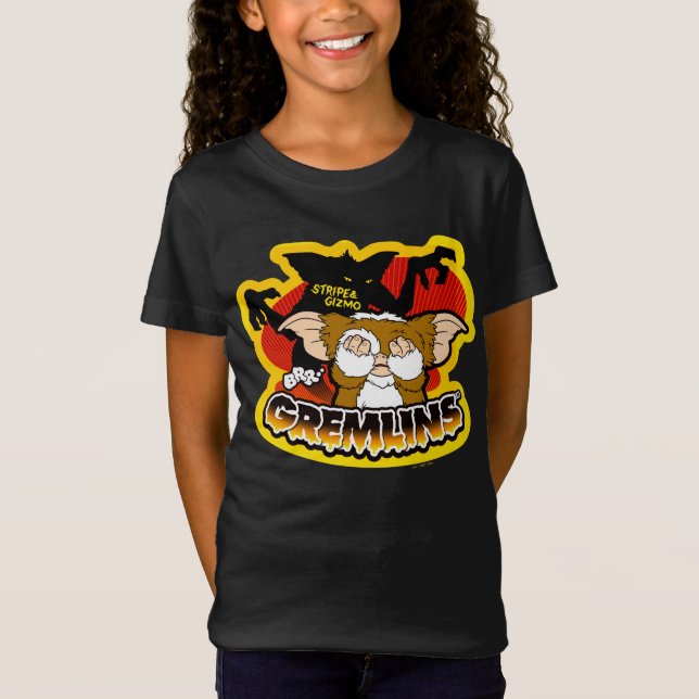 Gremlins | Stripe Scaring Gizmo T-Shirt (Vorderseite)