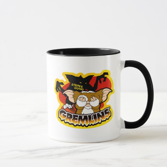 Gremlins | Stripe Scaring Gizmo Tasse (Rechts)