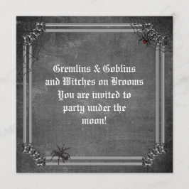 Gremlins und Goblins Spooky Halloween Einladung
