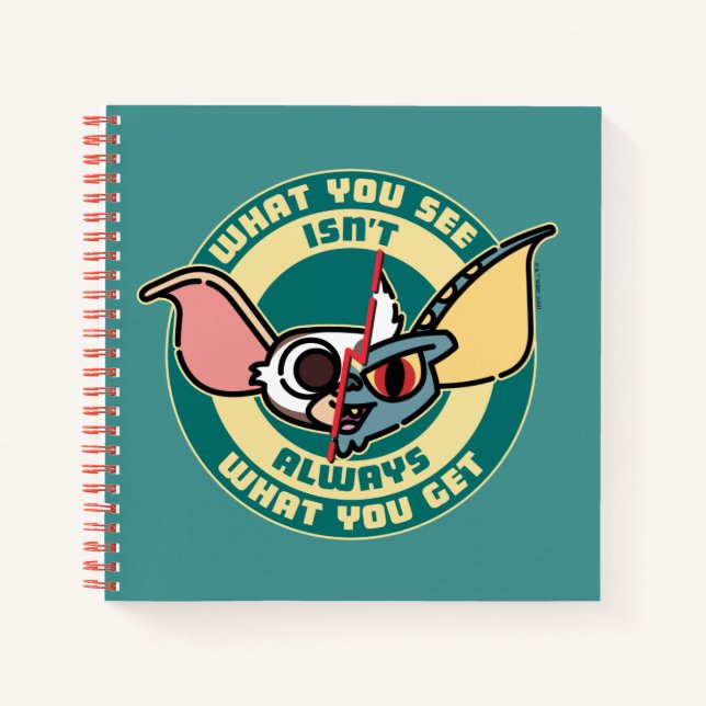 Gremlins | Was Sie sehen ist nicht immer, was Sie  Notizbuch (Vorderseite)