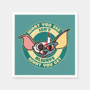 Gremlins Was Sie sehen ist nicht immer, was Sie Serviette