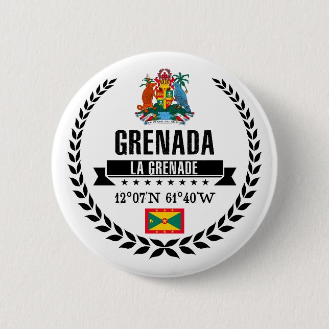 Grenada Button (Vorderseite)