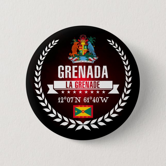 Grenada Button (Vorderseite)