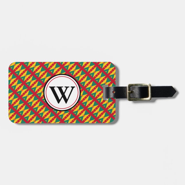 GRENADA CARRIACOU Vertrauen Lord Proverbs Gepäck Gepäckanhänger (Vorderseite horizontal)