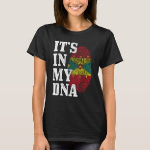 Grenada Es Ist In Meiner Dna Grenadischen Flagge S T-Shirt