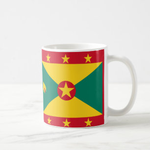Grenada Flag Keramik Kaffee Tasse