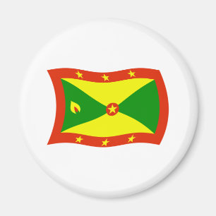 Grenada-Flag-Magnet Magnet