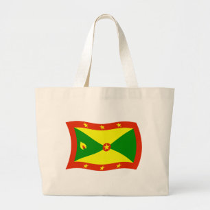 Grenada Flag Tote Bag Jumbo Stoffbeutel