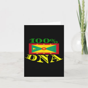 Grenada Flag Urlaub und Motivation Karte