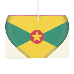 Grenada-Flagge Autolufterfrischer
