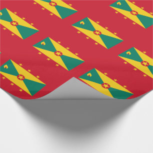 Grenada-Flagge Geschenkpapier