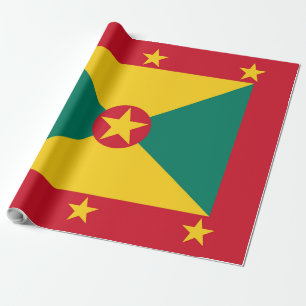 Grenada-Flagge Geschenkpapier
