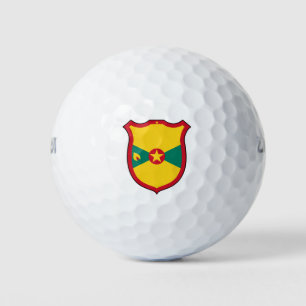 Grenada-Flagge Grand Patriotic Golfball