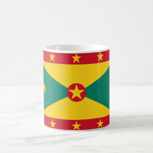 Grenada-Flagge Kaffeetasse