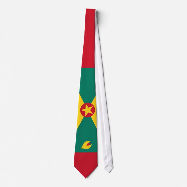Grenada-Flagge Krawatte (Vorderseite)