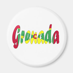 Grenada-Flagge Magnet