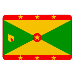 Grenada-Flagge Magnet