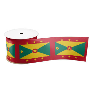 Grenada-Flagge Satinband