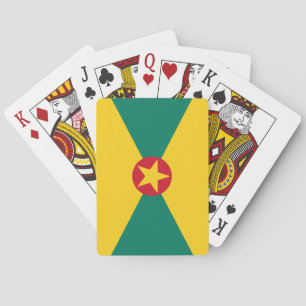 Grenada-Flagge Spielkarten