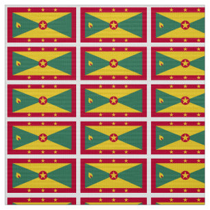 Grenada-Flagge Stoff