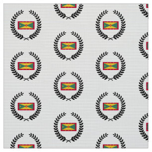 Grenada-Flagge Stoff