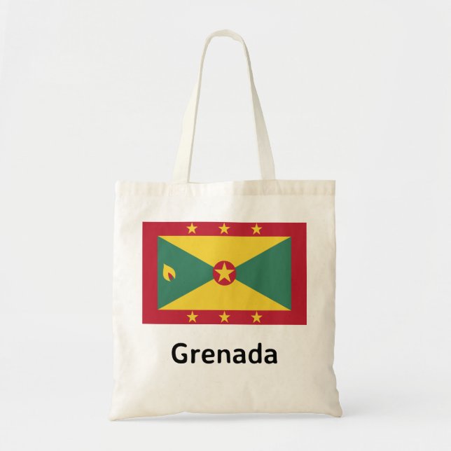 Grenada-Flagge Tragetasche (Vorne)