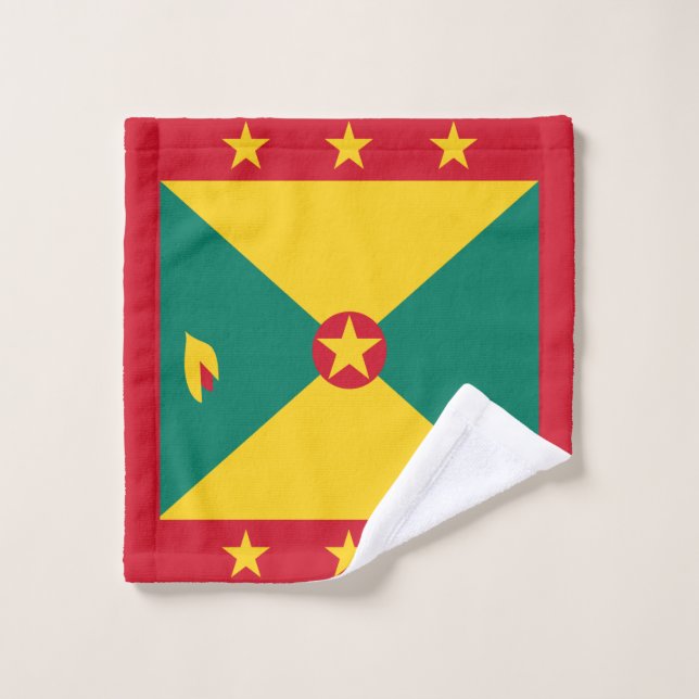 Grenada-Flagge Waschlappen (Waschlappen)
