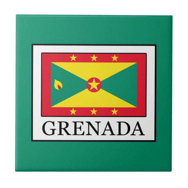 Grenada Fliese (Vorderseite)