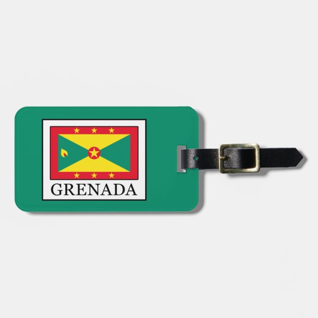 Grenada Gepäckanhänger (Vorderseite horizontal)
