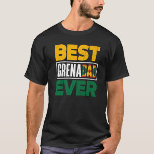 Grenada Grenadische Flagge Grenadian Pater Beste G T-Shirt