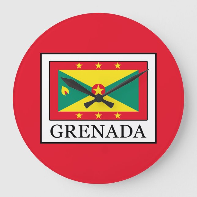 Grenada Große Wanduhr (Vorderseite)