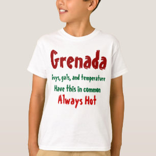 Grenada Hot Girls und Typ T - Shirt