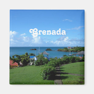Grenada Landschaft Magnet