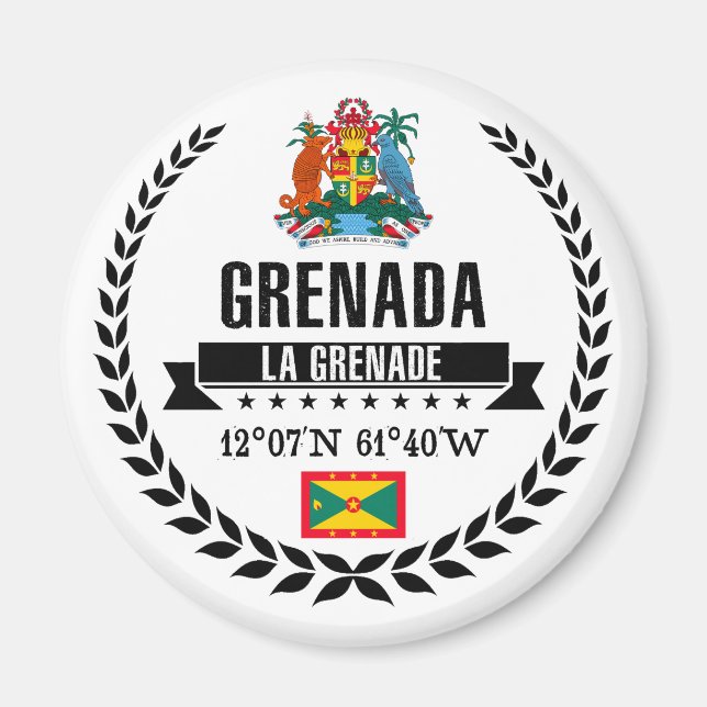 Grenada Magnet (Vorne)