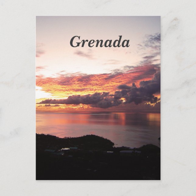 Grenada Postkarte (Vorderseite)