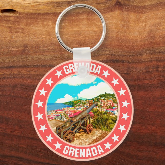 Grenada Schlüsselanhänger (Vorderseite)