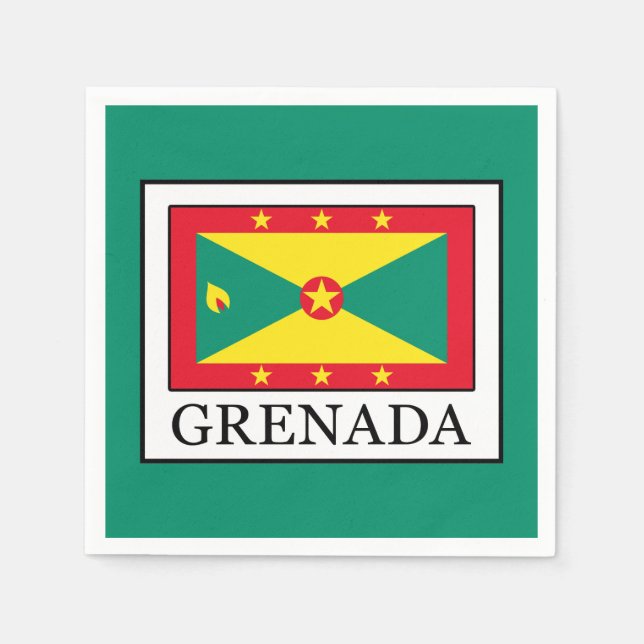 Grenada Serviette (Vorderseite)