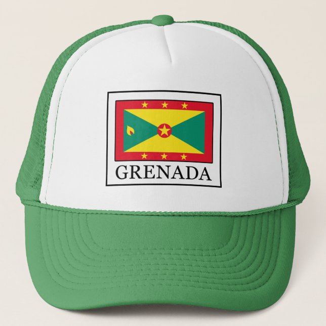 Grenada Truckerkappe (Vorderseite)
