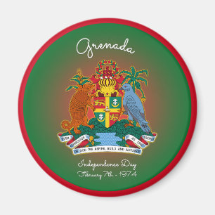 Grenada-Wappen Magnet