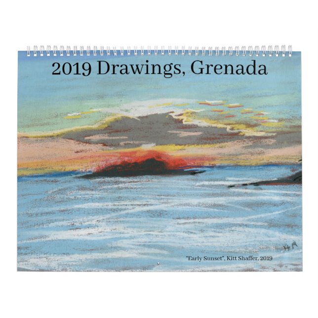 Grenada-Zeichnungskalender Kalender (Titelbild)