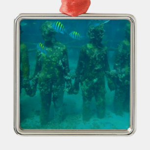 Grenadaunterwasserskulptur-Park Ornament Aus Metall