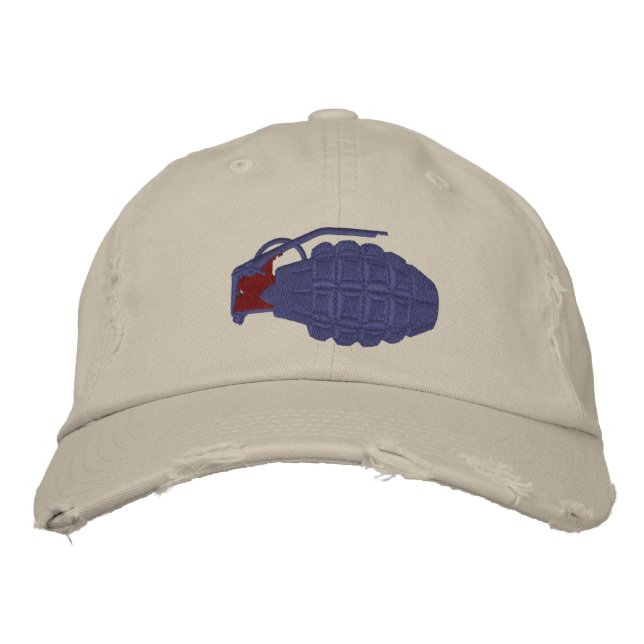 Grenade Bestickte Baseballkappe (Vorderseite)