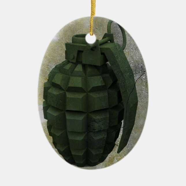 Grenade Keramikornament (Vorne)