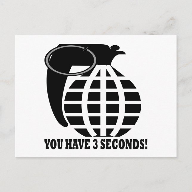 Grenade Postkarte (Vorderseite)
